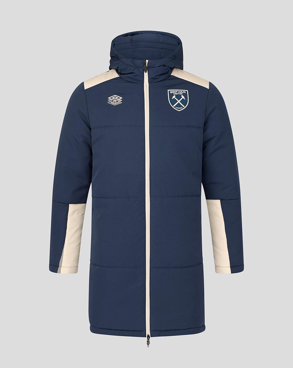 Chaqueta acolchada de entrenamiento Pro West Ham unisex 25/26 - Spellbound/Crudo