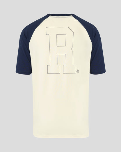 Rangers Unisex 25/26 Contemporary Raglan Tee - Black