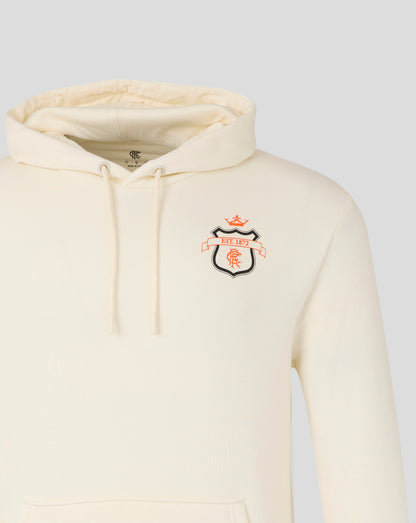 Rangers Unisex 25/26 Contemporary Hoodie - Egret