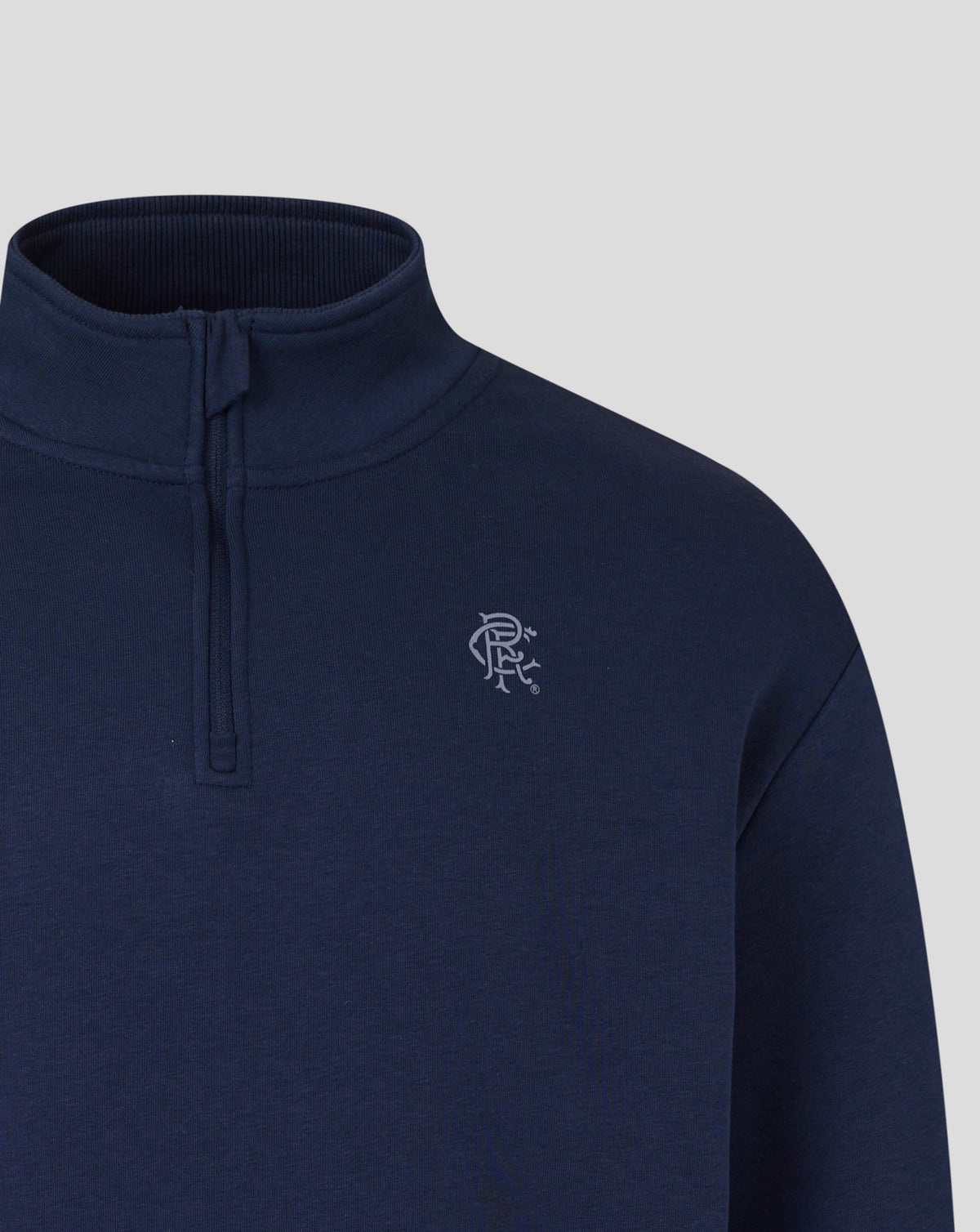 Rangers unisex 25/26 contemporary 1/4 zip – zwart - Black Iris