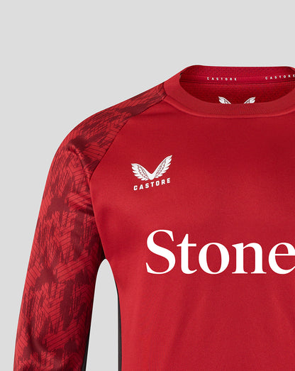 Saracens Unisex 25/26 Training Sweatshirt - Rhythmic Red