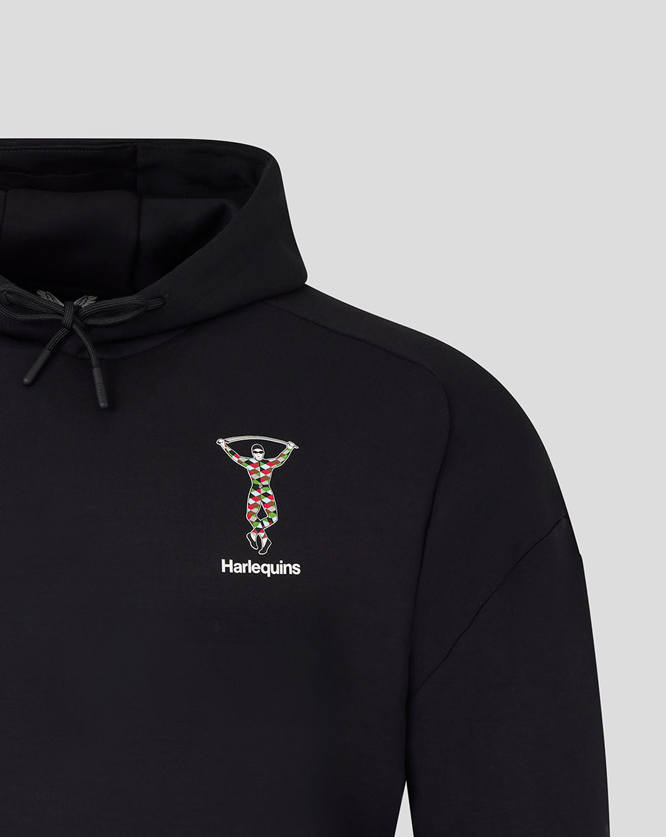 Harlequins Unisex 25/26 Travel Hoodie