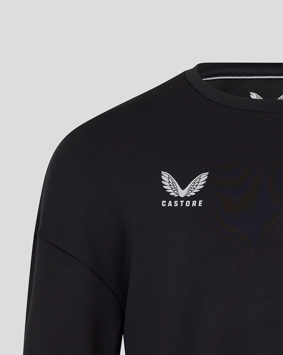 Saracens Unisex 25/26 Travel Sweatshirt Sweatshirt - Caviar
