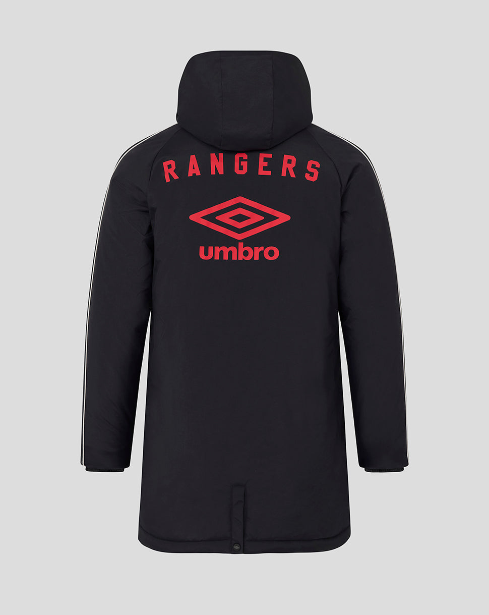Rangers Volwassenen 25/26 Travel Bench Jas – Caviar - Caviar
