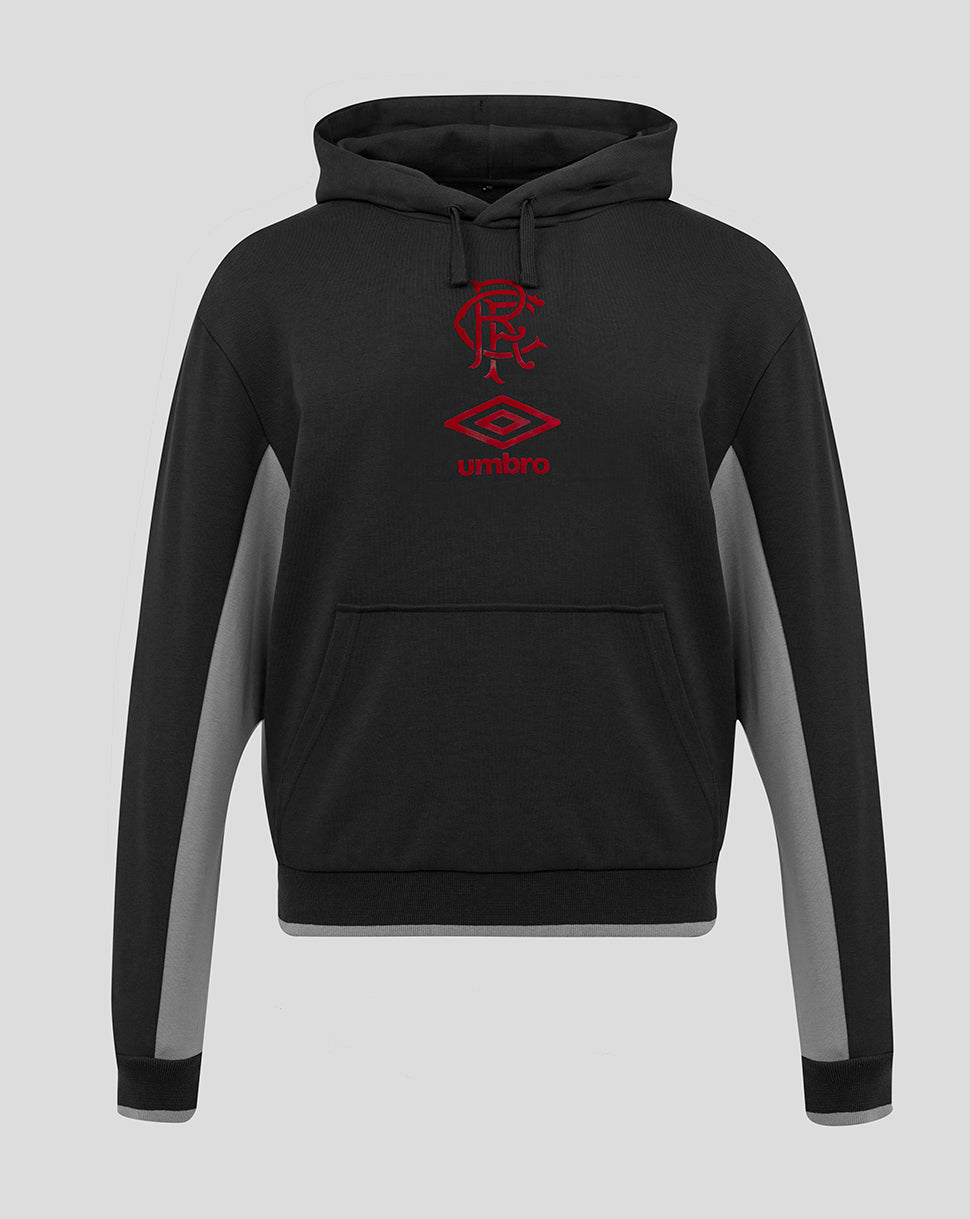 Rangers Junior 25/26 Travel Hoodie - Caviar