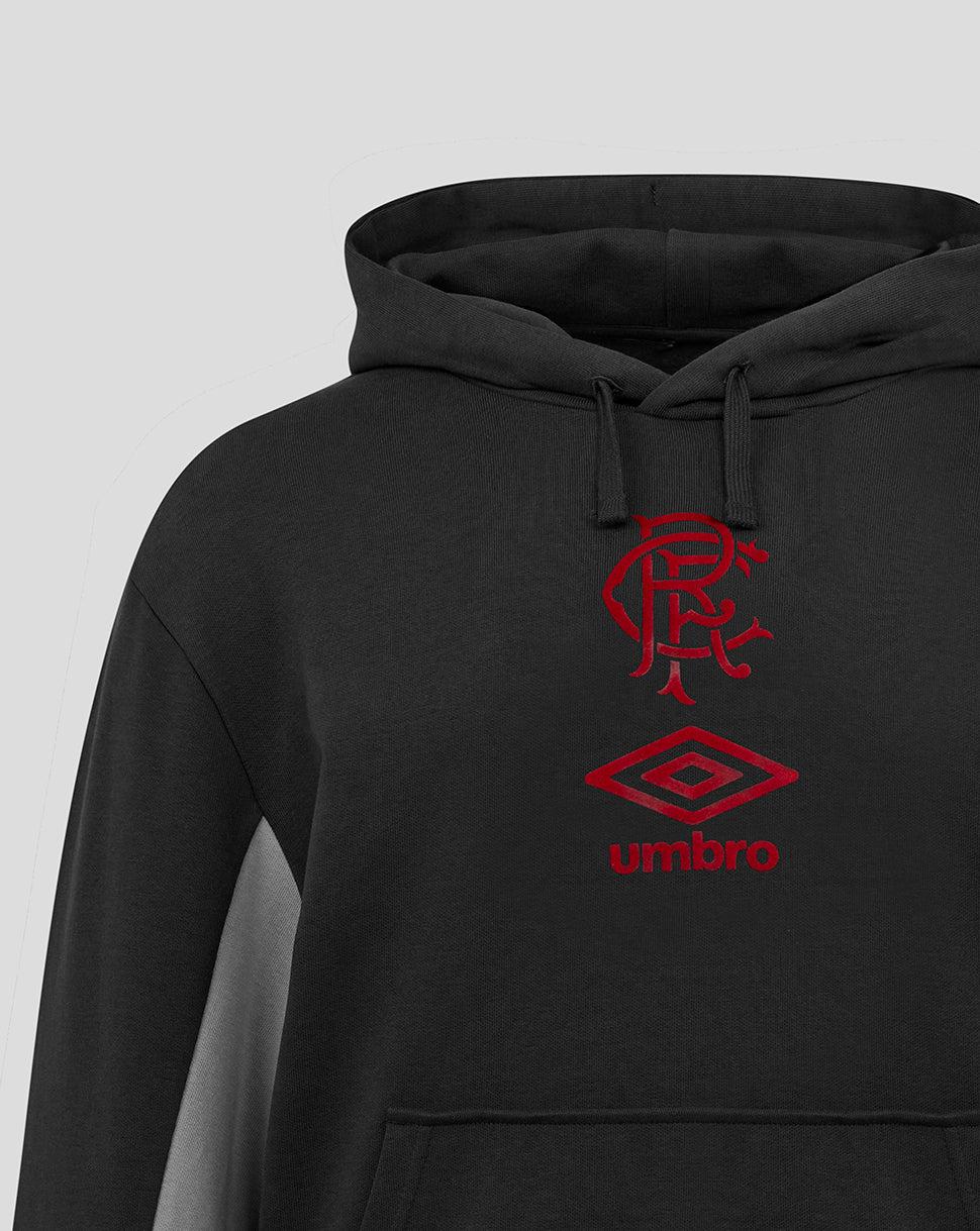 Rangers Junior 25/26 Travel Hoodie - Caviar