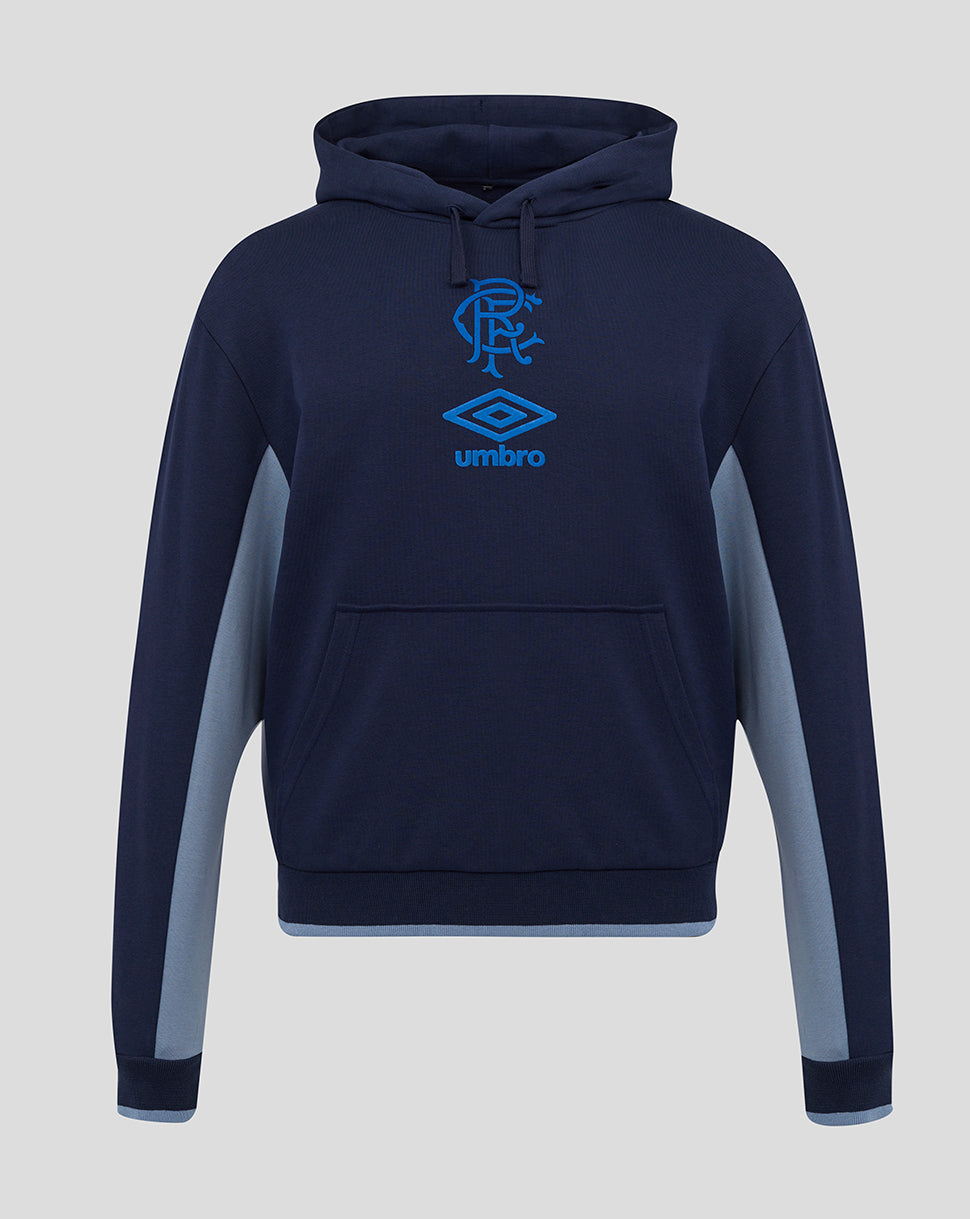 Rangers Erwachsene 25/26 Travel Hoodie – Peacoat - Peacoat/Troposphere