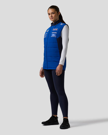 Oracle Red Bull Racing Unisex Teamline Gilet - Night Sky / Surf The Web
