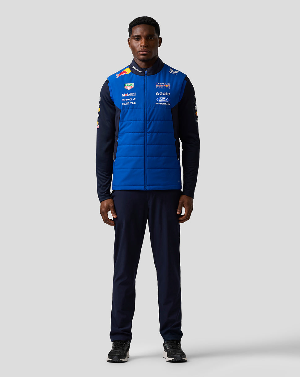Oracle Red Bull Racing Unisex Teamline Gilet - Night Sky / Surf The Web - Night Sky/Surf The Web