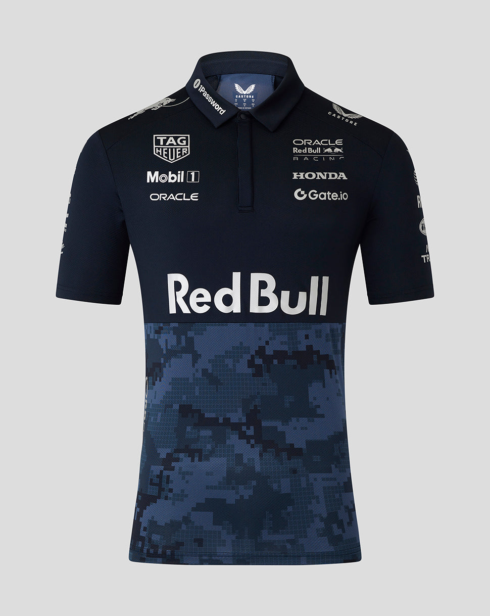 Oracle Red Bull Racing x Hypebeast Unisex Team Kit Track Polo - Night Sky