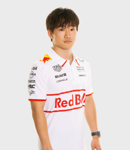Oracle Red Bull Racing Unisex Japan Special Track Polo - White
