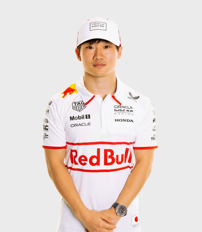 Oracle Red Bull Racing Unisex Japan Special Track Polo - White