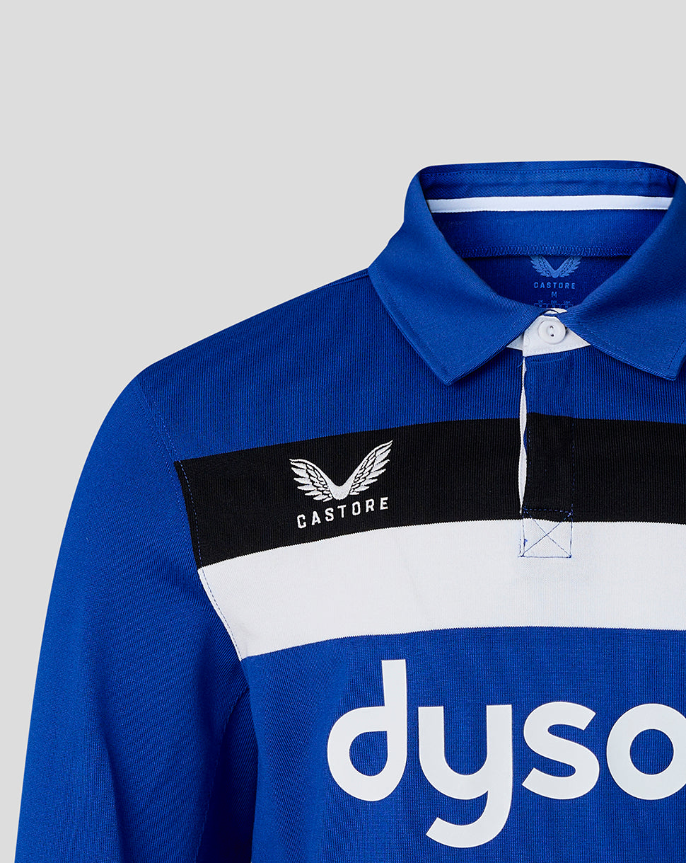 Bath Rugby Home Classic Long Sleeve Shirt - Blue