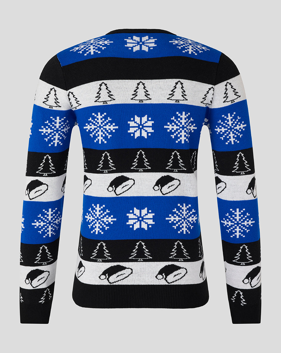 Bath Rugby Unisex 25/26 Christmas Pullover - Blau