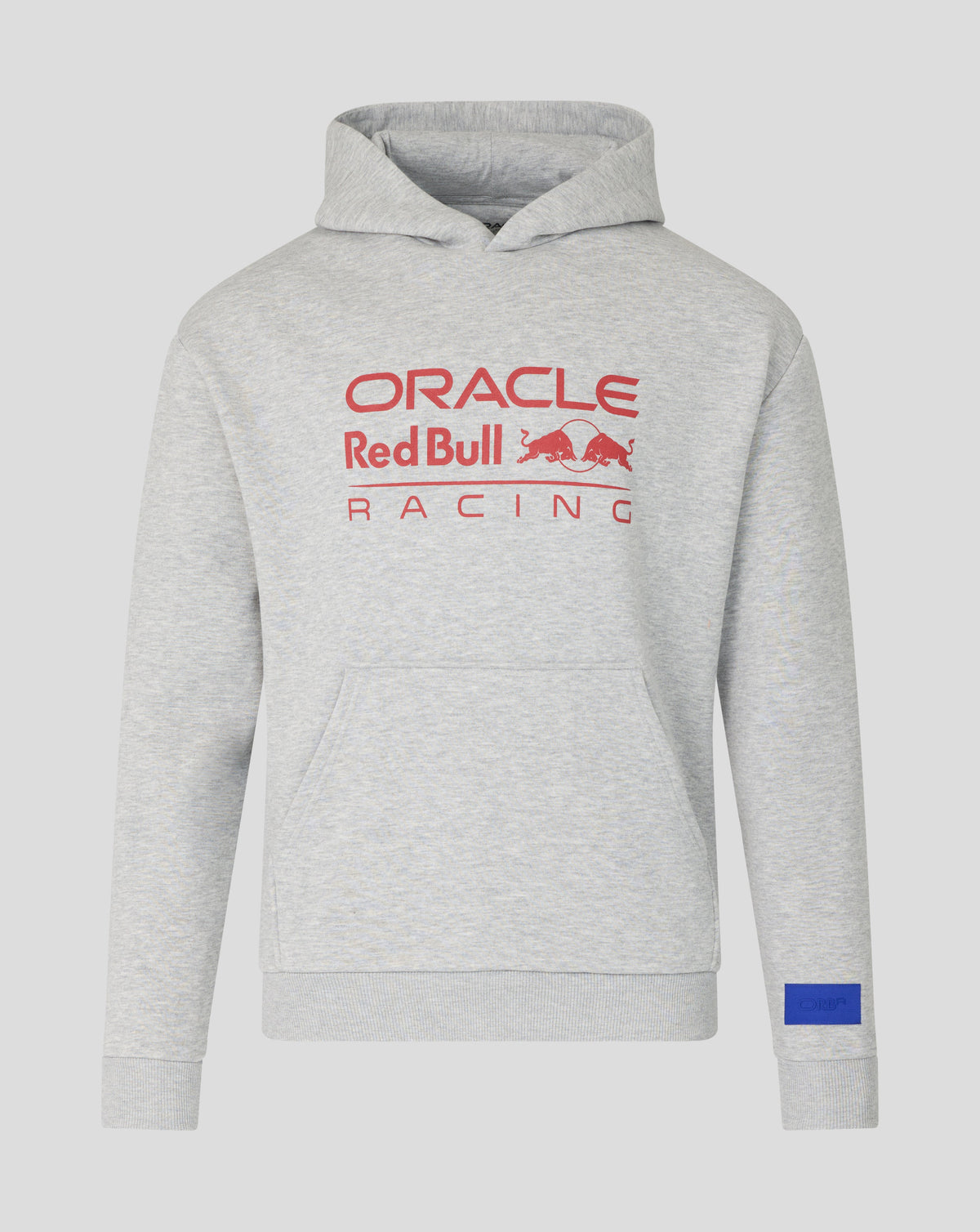 Oracle Red Bull Racing Unisex Relaxed Fit Pullover Hoodie – Grijs gemêleerd - Grijs gemêleerd