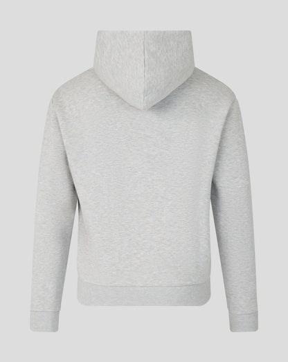 Gray hoodie on a light gray background