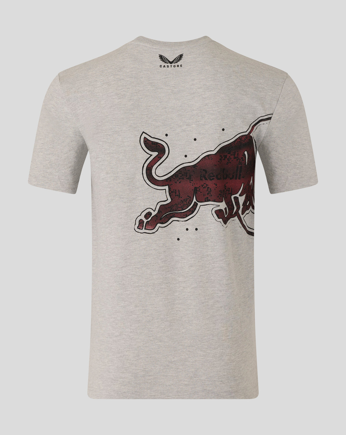 Oracle Red Bull Racing Unisex Grafisch Bull T-shirt – Grijs gemêleerd - Grijs gemêleerd