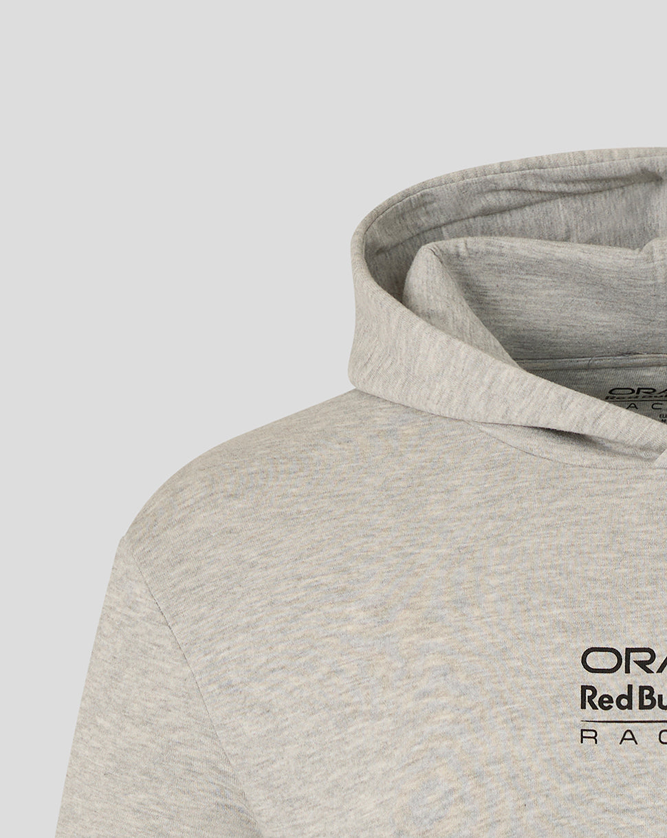 Oracle Red Bull Racing Unisex Grafik Bull Hoodie – Graumeliert - Grau meliert