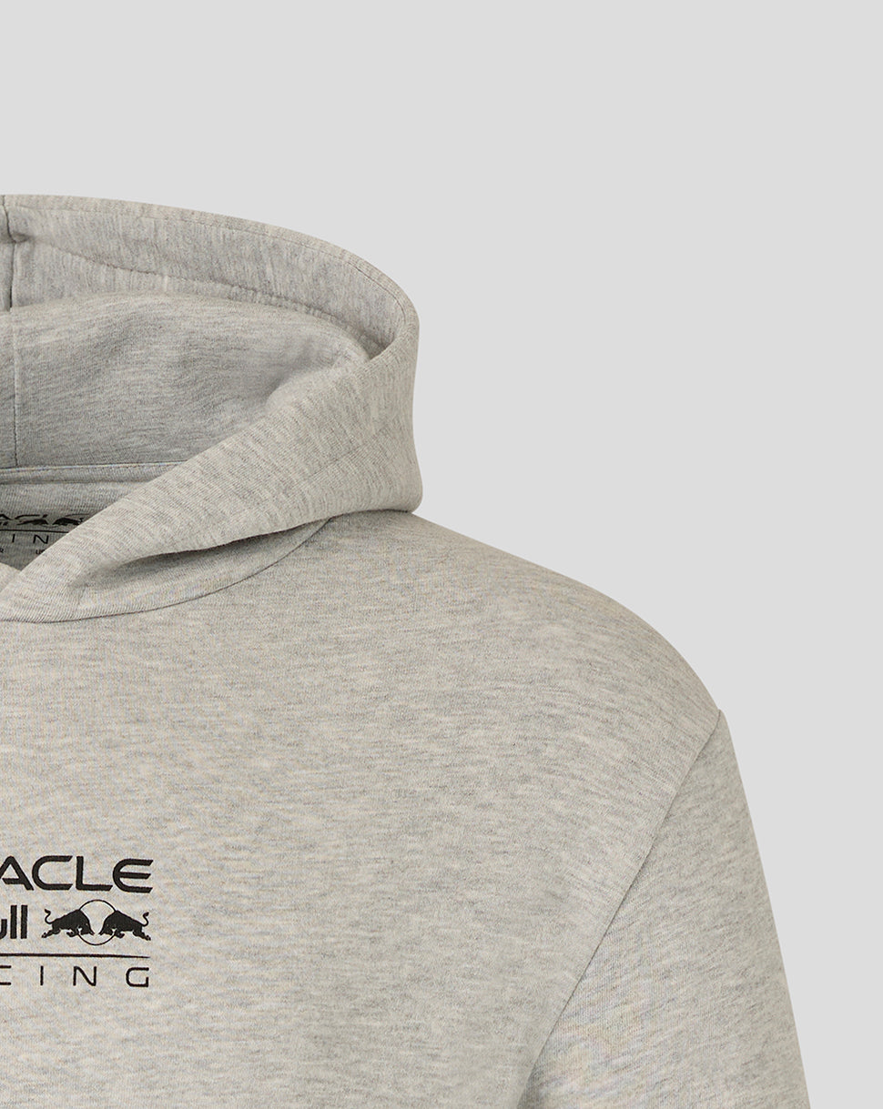 Oracle Red Bull Racing Unisex Grafik Bull Hoodie – Graumeliert - Grau meliert