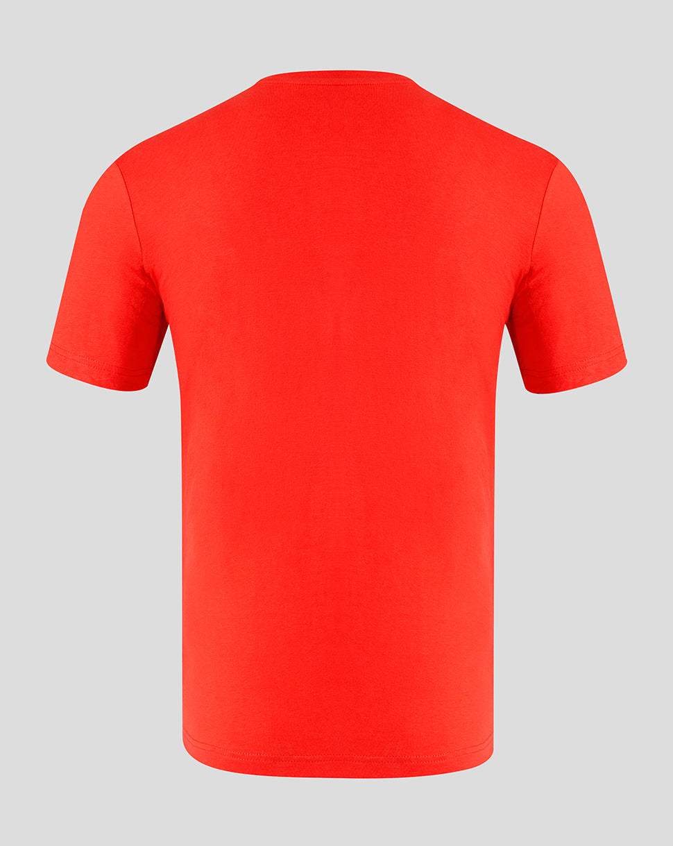 Official Haas Team Unisex Regular Fit T-Shirt – Rot - Rot