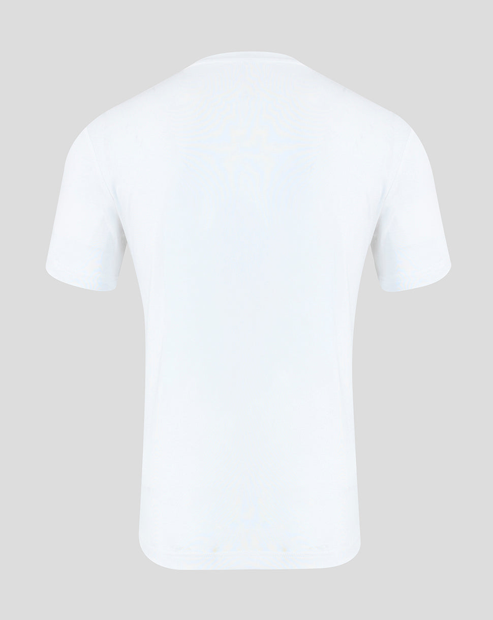 Official Haas Team Unisex Regular Fit T-Shirt - White