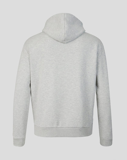 Gray hoodie on a light gray background