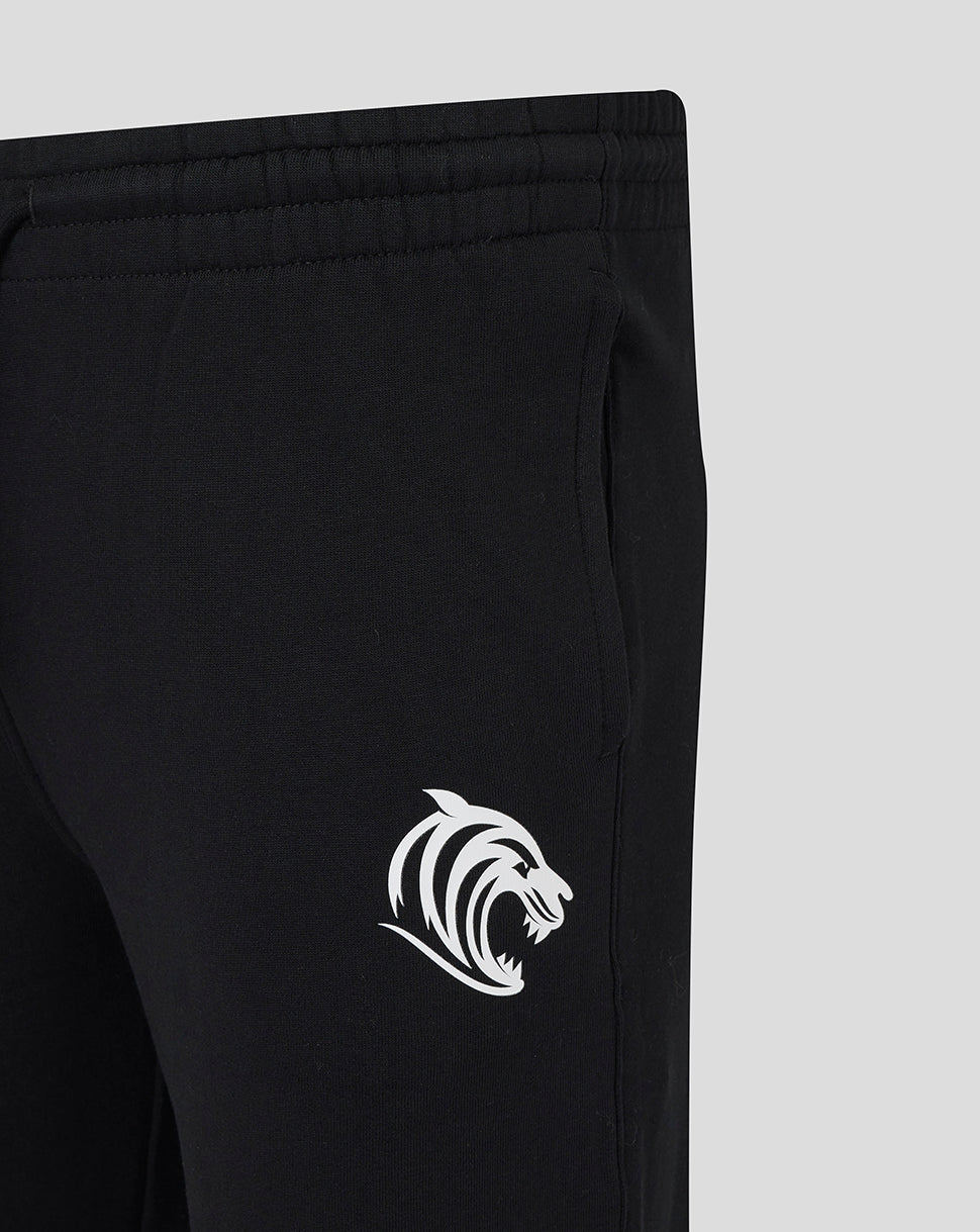 Leicester Tigers Unisex 25/26 Travel Essential Jogger - Black