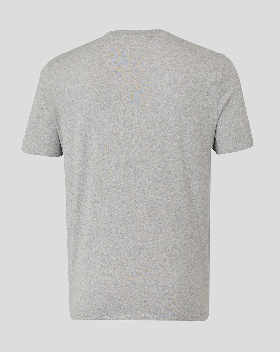 Bath Rugby Unisex Varsity Tee - Heather Grey