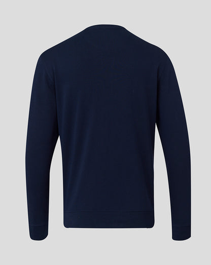 Bath Rugby Unisex Varsity Crew Sweatshirt - French Navy