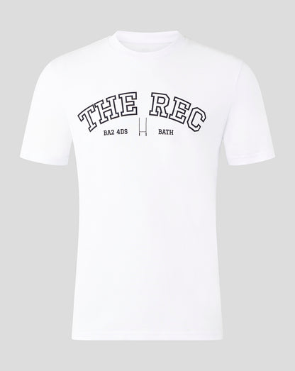 Bath Rugby Unisex The Rec Tee - White