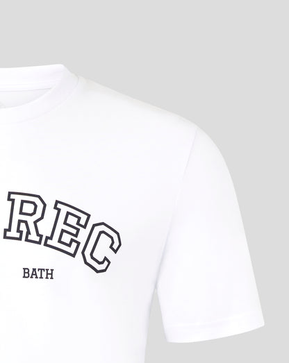 Bath Rugby Unisex The Rec Tee - White