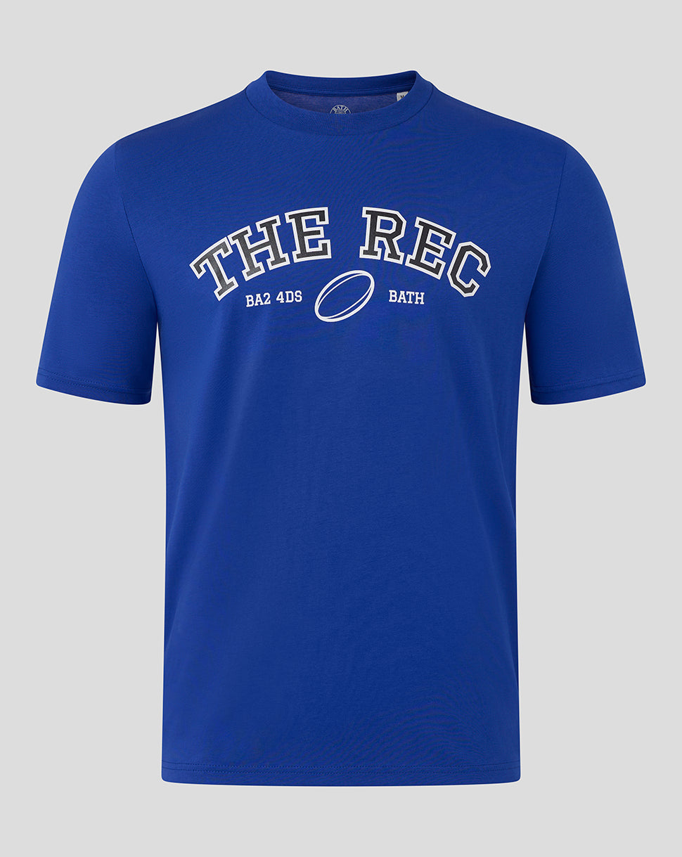 Bath Rugby Unisex The Rec Tee - Blue