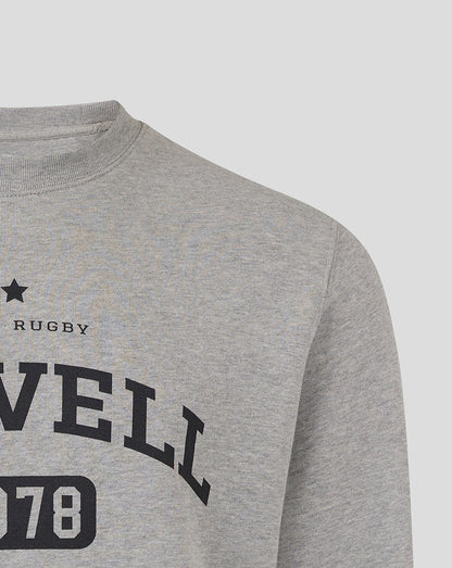 Bath Rugby Unisex Rowell Crew Sweatshirt - Heather Grey