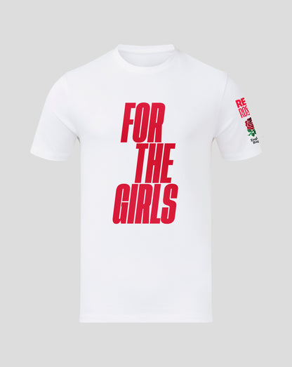 England Rugby Junior 'For The Girls' T-Shirt