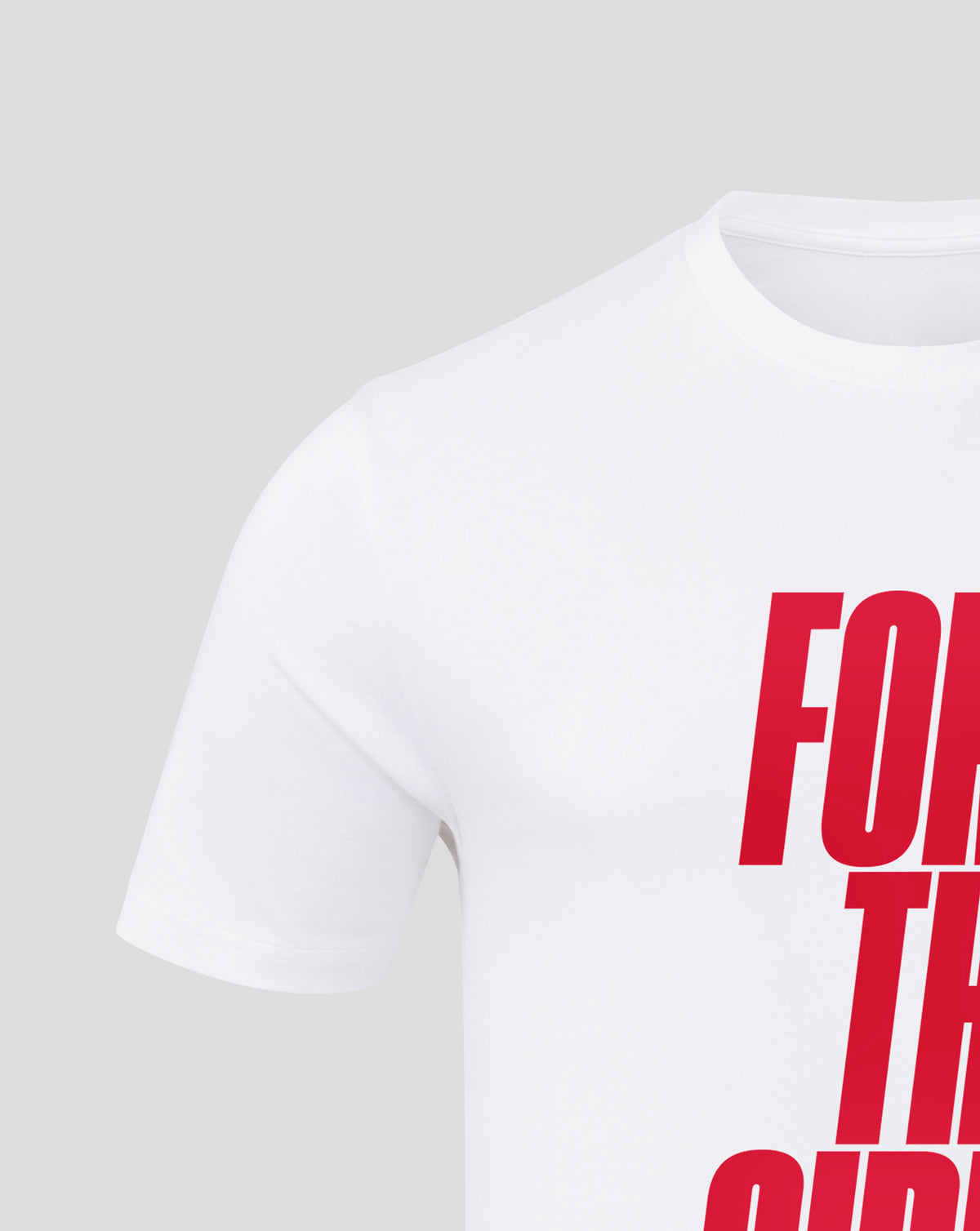 England Rugby Junior 'For The Girls' T-Shirt - White