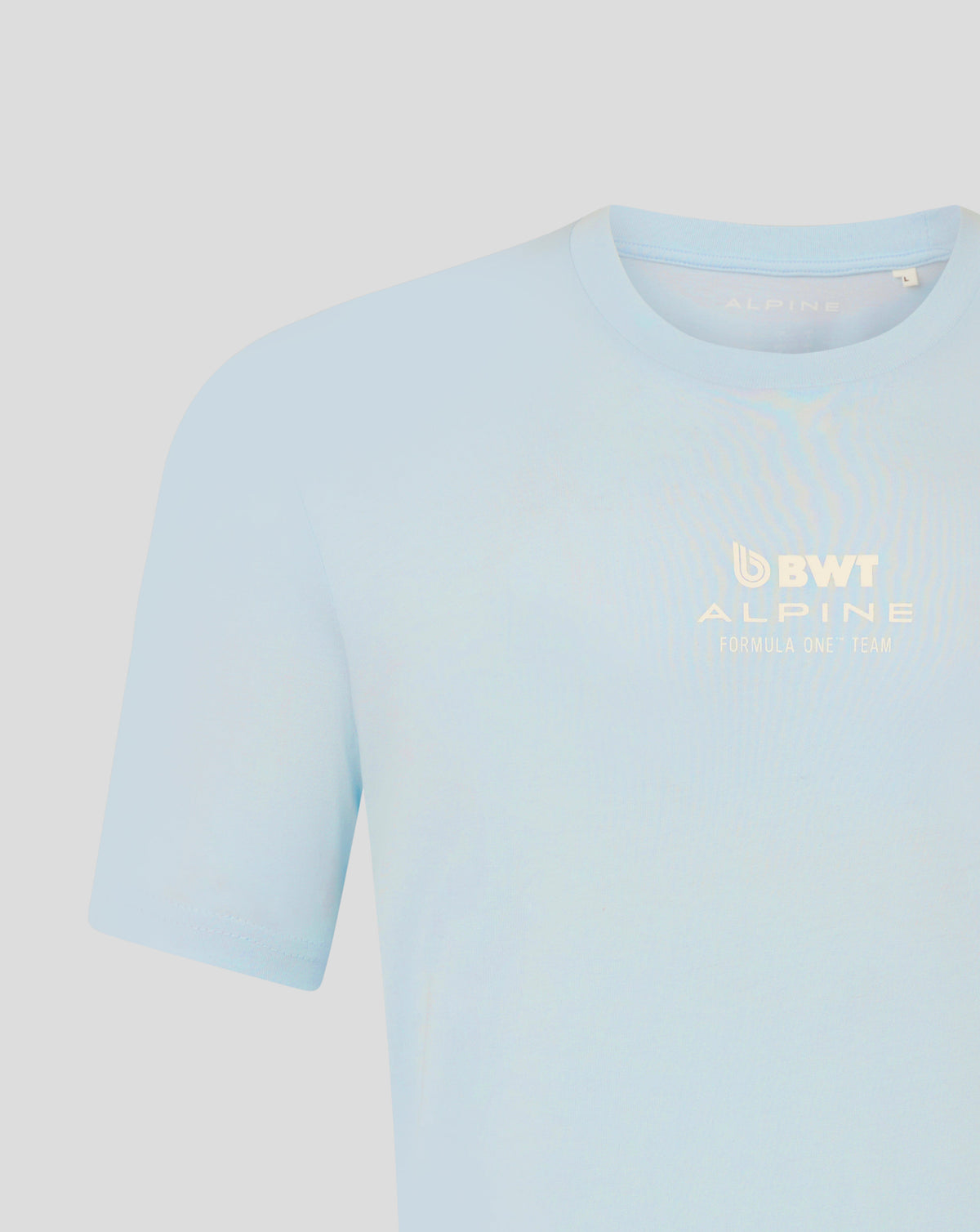 Alpine Unisex Core Driver Franco Colapinto T-Shirt mit lockerer Passform und kurzen Ärmeln – Eisblau - Blau