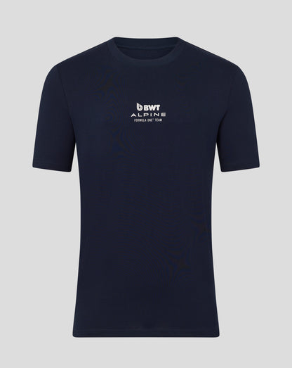 Alpine Unisex Core Driver Pierre Gasly Relaxed Fit T-Shirt – French Navy