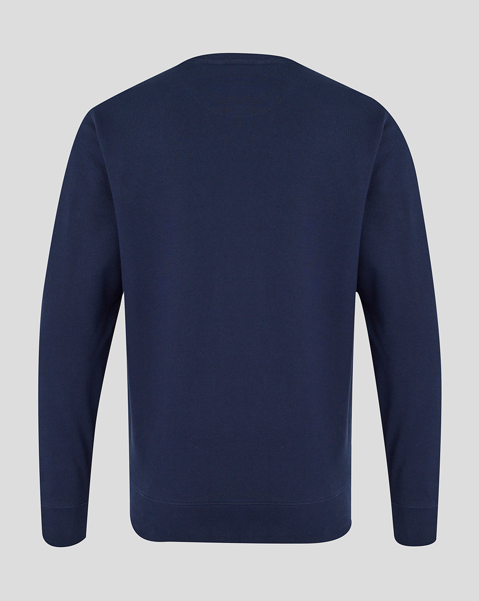 Yorkshire Cricket Unisex 26/27 Crewneck Sweatshirt - Navy - French Navy