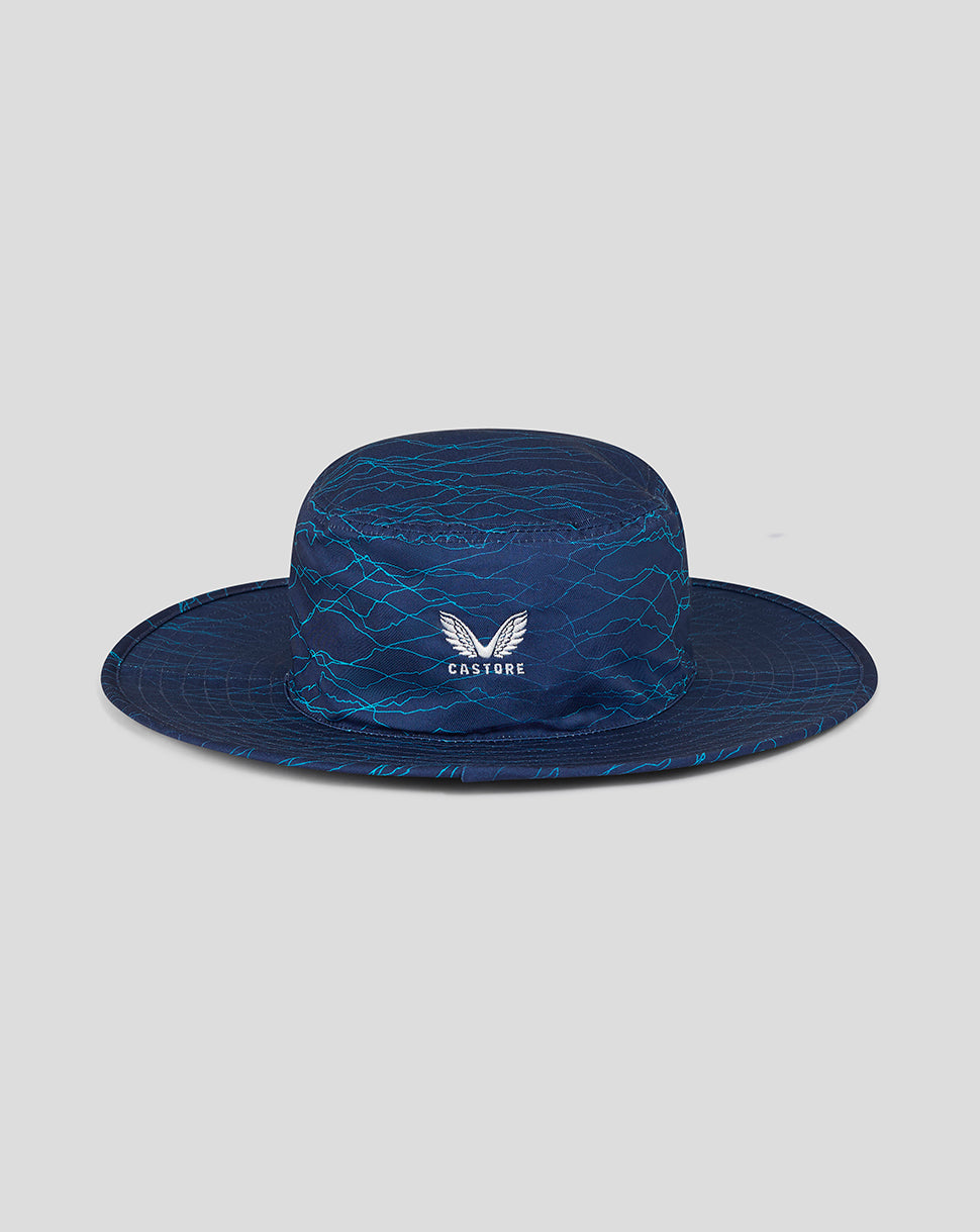 Yorkshire Cricket Unisex 26/27 T20 Wide Brim Hat - Peacoat - Peacoat