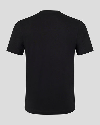 Leicester Tigers Unisex 25/26 Varsity 1880 Short Sleeve T-Shirt - Black