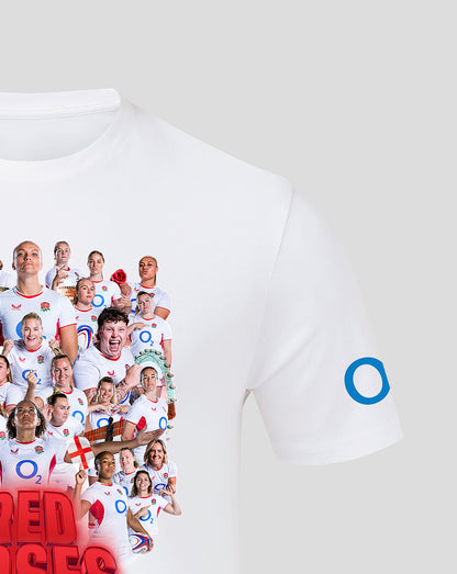 England Rugby Red Roses Unisex Winners T-Shirt