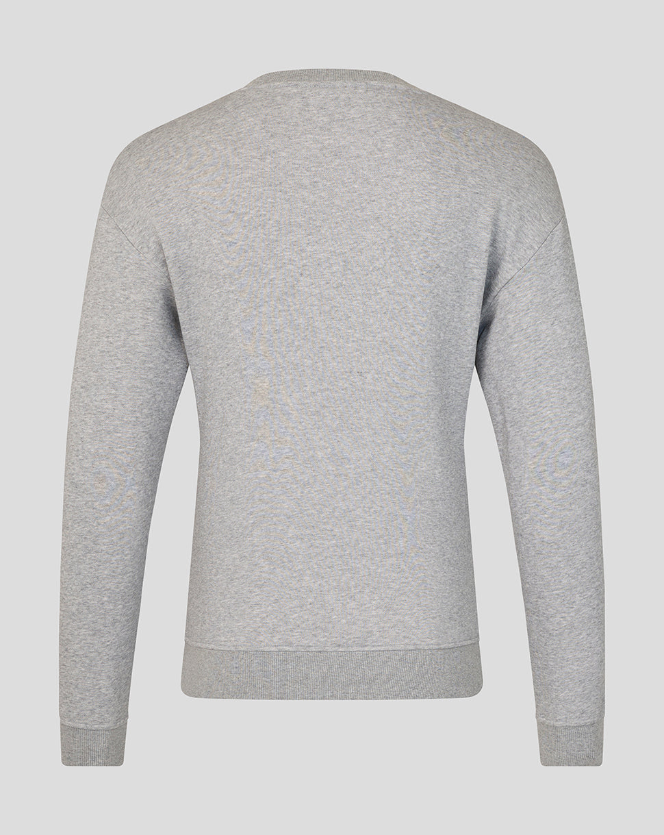 Gray sweater on a light gray background