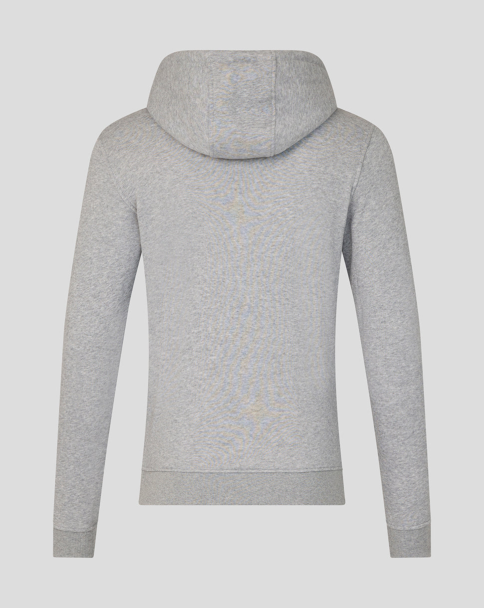 Gray hoodie on a light gray background
