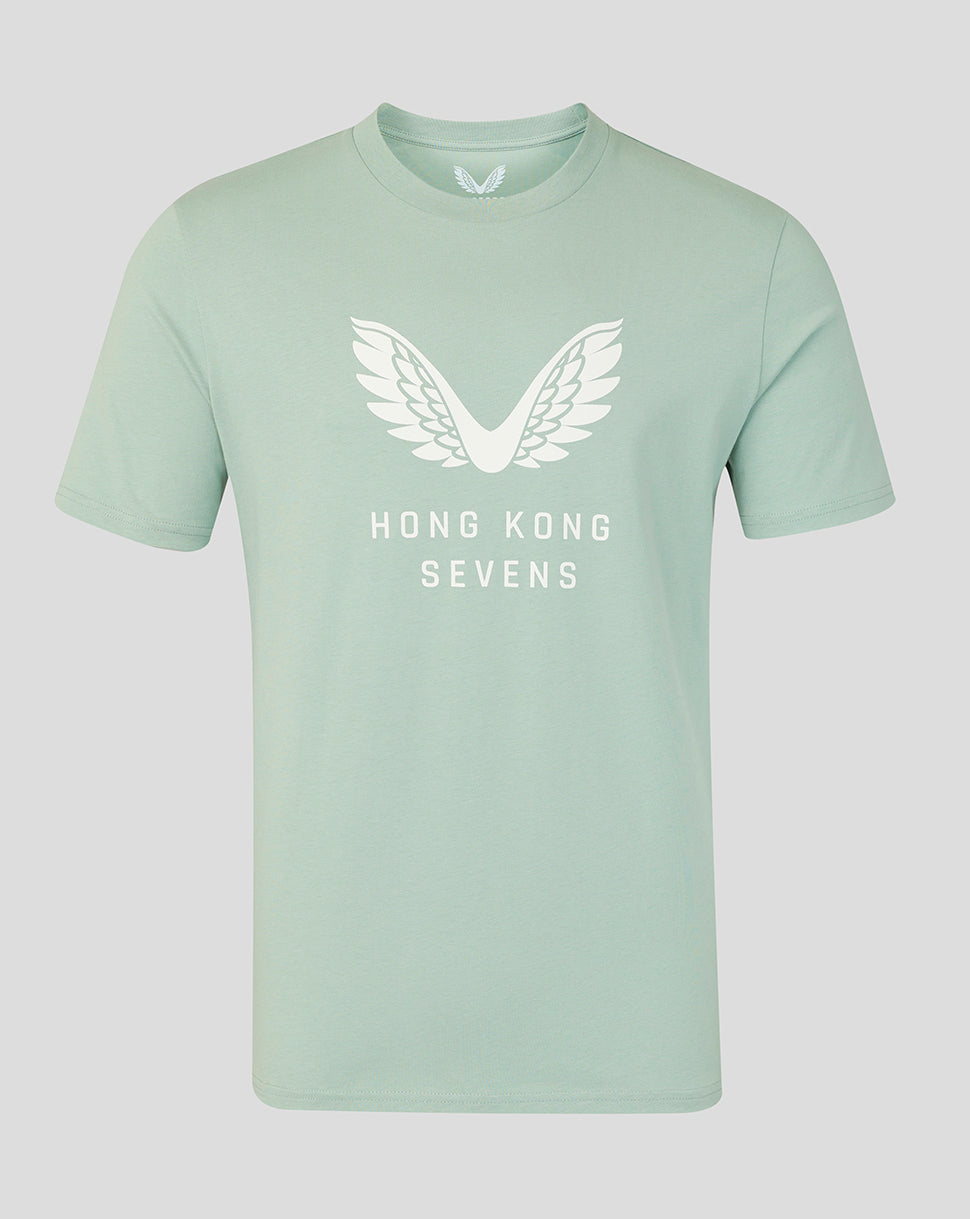 Hong Kong China Rugby Unisex 2026 Big Wings T-Shirt - Aloe