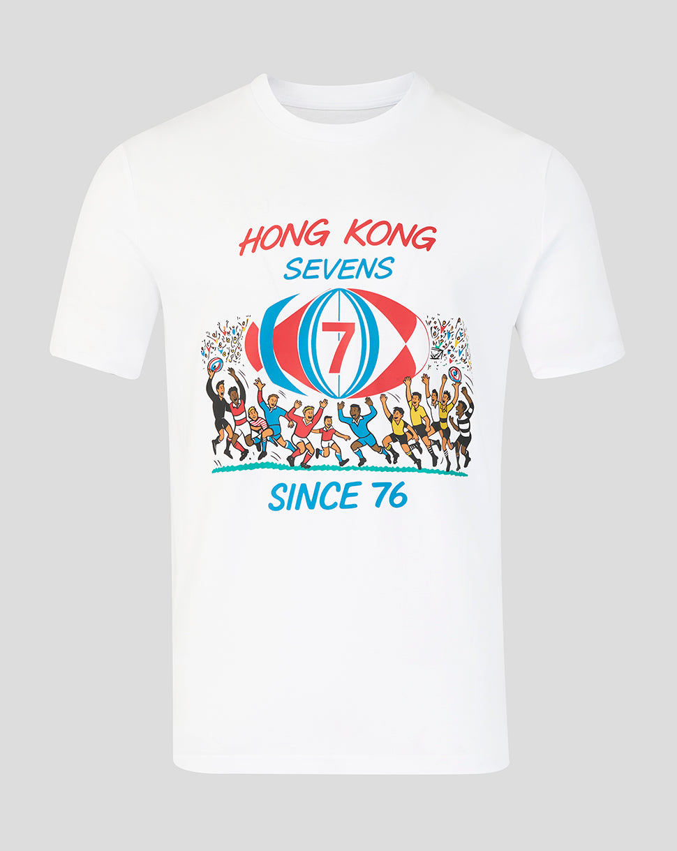 Hong Kong China Rugby Unisex 2026 HK7s Retro T-Shirt
