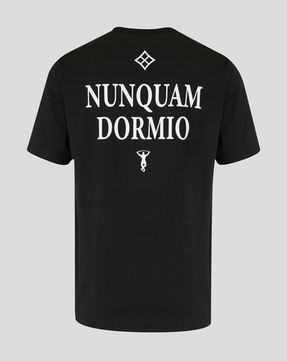 Harlequins Unisex 25/26 Nunquam Dormio Relaxed T-Shirt - Black