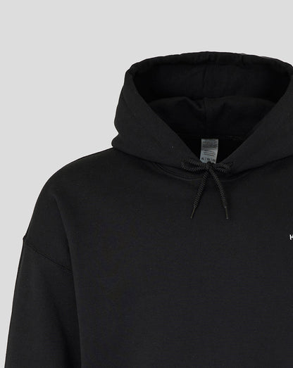 Harlequins Unisex 25/26 Nunquam Dormio Hoodie - Black