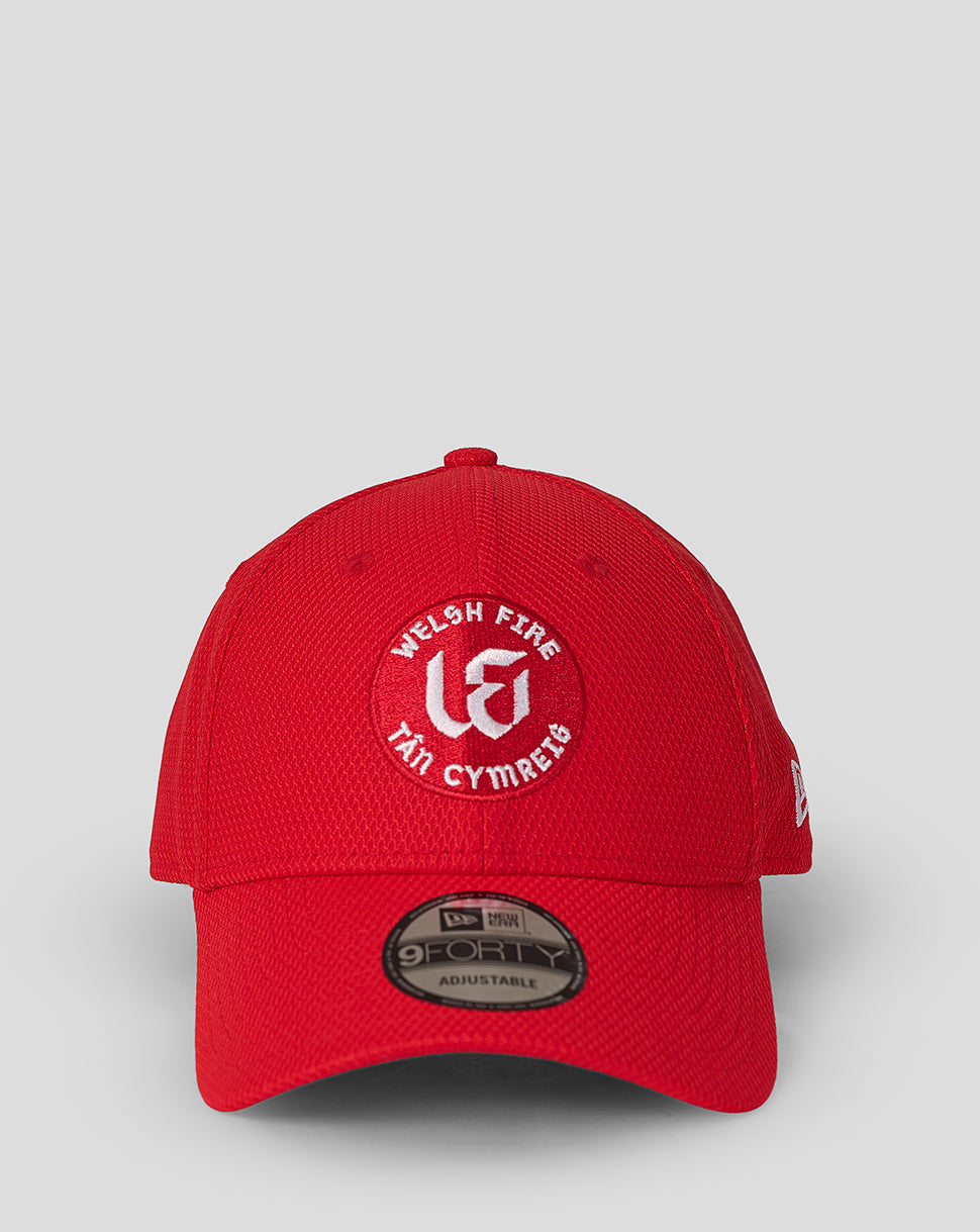 Welsh Fire New Era Unisex-Kappe „Diamond“ von 9Forty - Rot