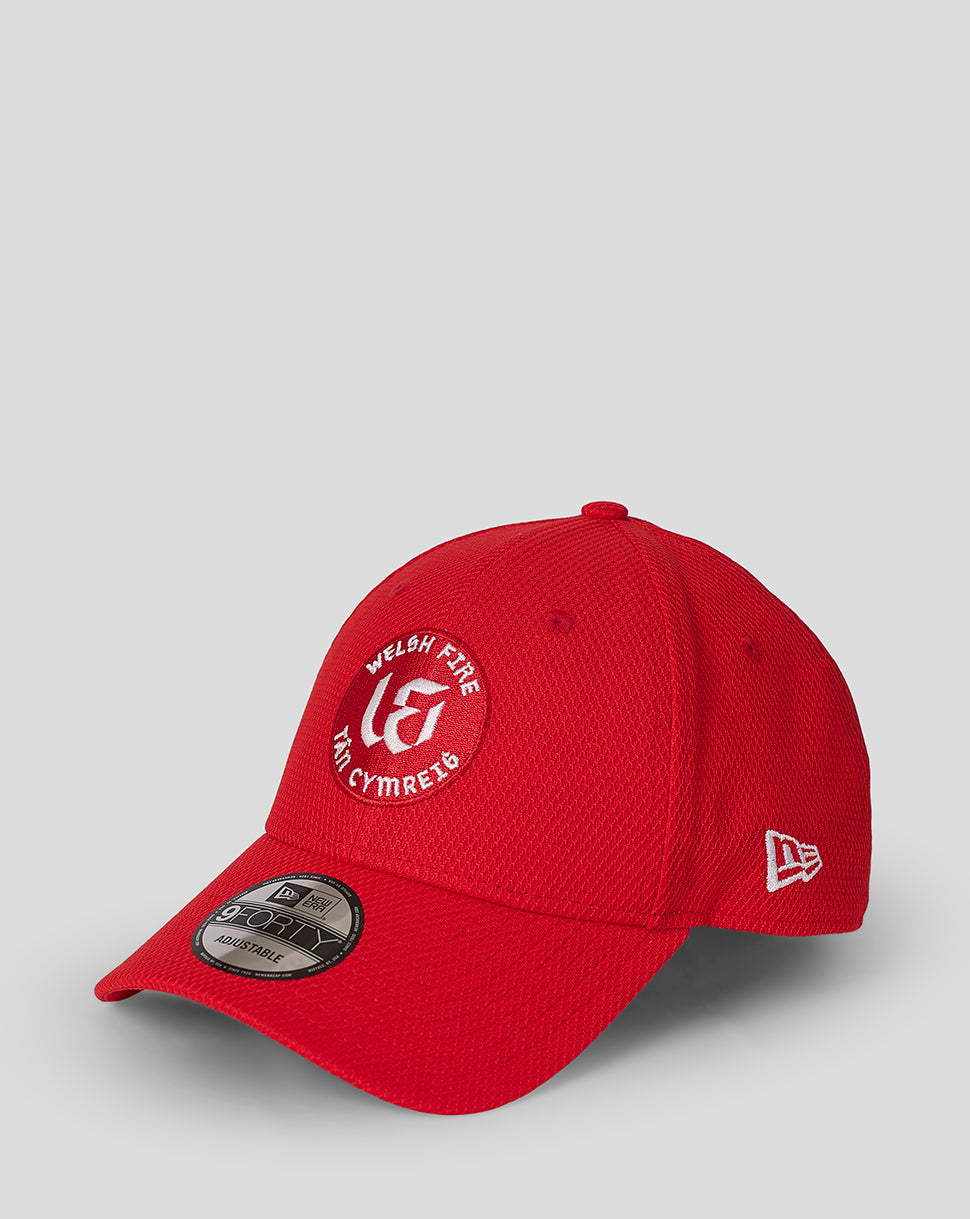 Welsh Fire New Era Unisex-Kappe „Diamond“ von 9Forty - Rot