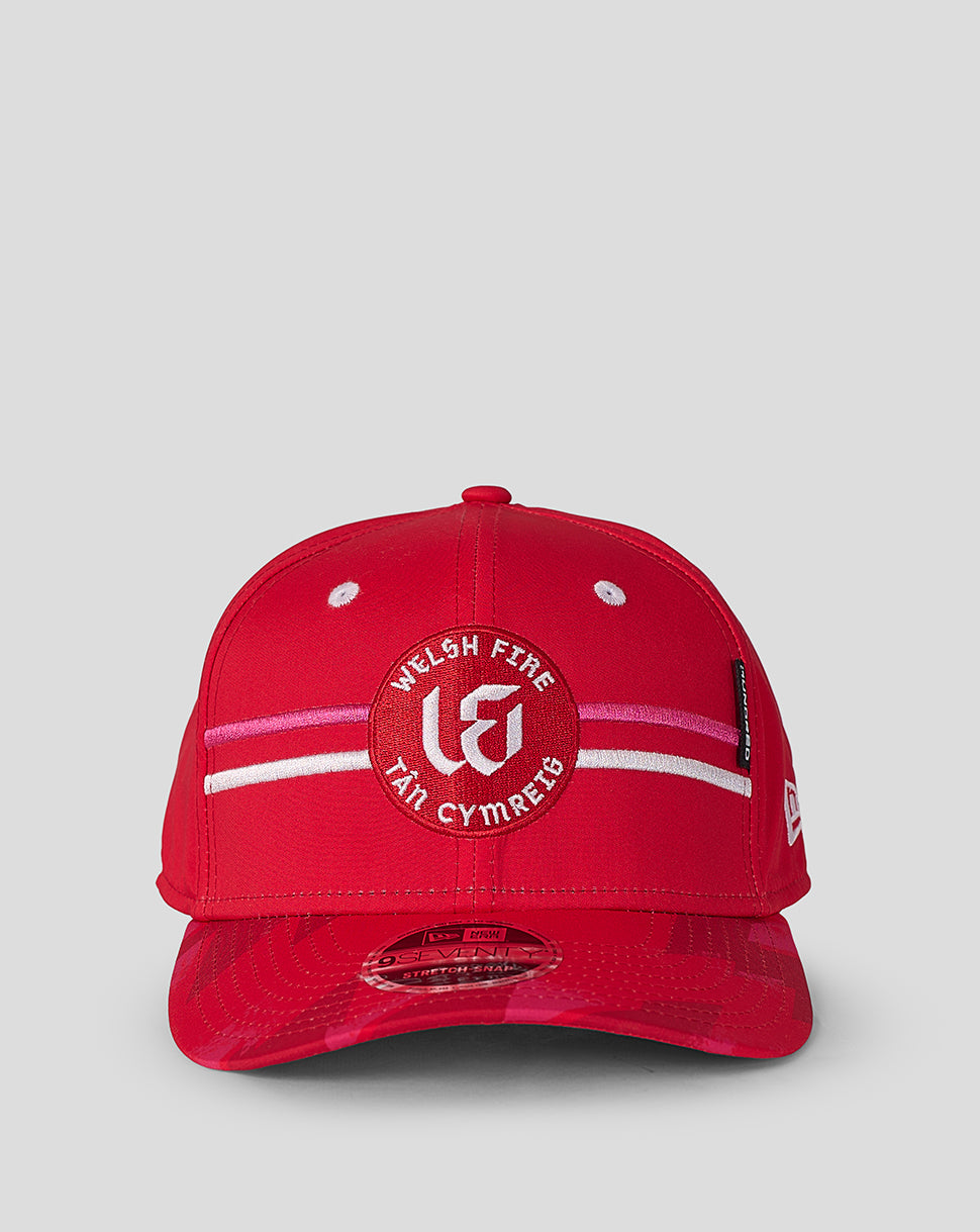 Welsh Fire New Era Unisex All Over Print 9Seventy Cap - Red